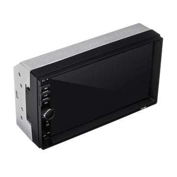 7018B 7 Inch Double Din Car MP5 Player IPS Full View Touch Screen Stereo FM Radio bluetooth with Bac