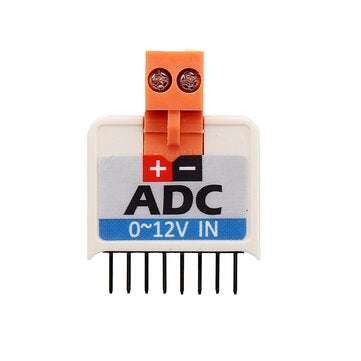ADC Module ADS1100 for Analog Signal Capture Converter Compatible M5StickC ESP32 Mini IoT Developmen