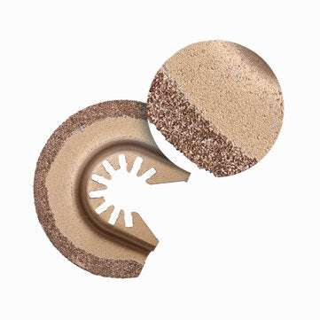 65mm Cutting Blade Hard Alloy Multi-function Dresser Blade Semicircular Grinding Disc For Oscillatin