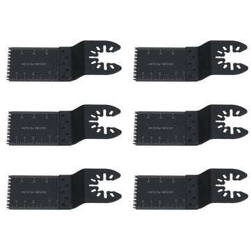 6Pcs Multi-Function BIM Precision Saw Blade Oscillating Multitool Saw Blade for Renovator Power Cutt