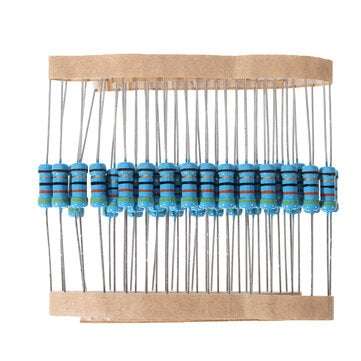 50pcs 1W 43R Metal Film Resistor 1% 43 ohm Resistance