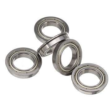 5pcs F6802ZZ Flange Ball Bearings 15x24x5mm Deep Groove Ball Bearings