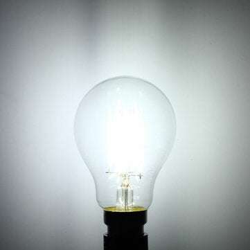 A60 B22 4W White Warm White COB LED Filament Retro Edison Bulbs AC 220V (COLOR.: WHITE)