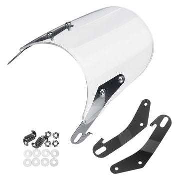 5inch 7inch Round Motorcycle Headlights Windshield Windscreen Clear Transparent