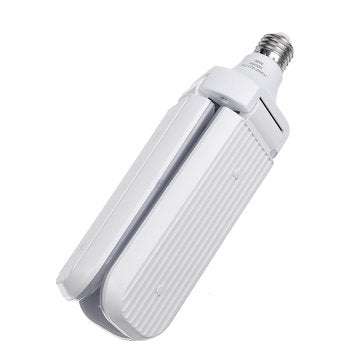AC85-265V 45W 2835SMD Three Leaves LED Ceiling Light Bulb Foldable Garage Lamp for Home Basement Dec