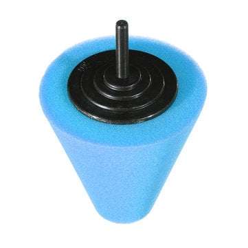 5pcs Burnishing Foam Sponge Polishing Cone Ball Buffing Pad Car Wheel Hub Cleaner Polishing Sponge S
