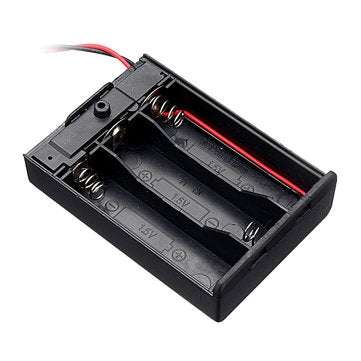 5pcs 3 Slots AA Battery Box Battery Holder Board with Switch for 3xAA Batteries DIY kit Case