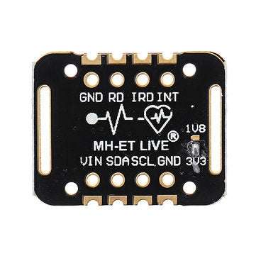 5Pcs MAX30102 Heartbeat Frequency Tester Heart Rate Sensor Module Puls Detection Blood Oxygen Concen