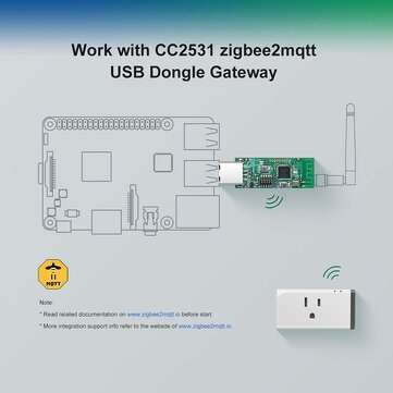 5Pcs Sonoff ZB CC2531 USB Dongle Module Bare Board Packet Protocol Analyzer USB Interface Dongle Sup