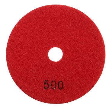 8pcs 4 Inch Polishing Pads Set 50-3000 Grit 100mm Dry Diamond Polishing Pads With Backer