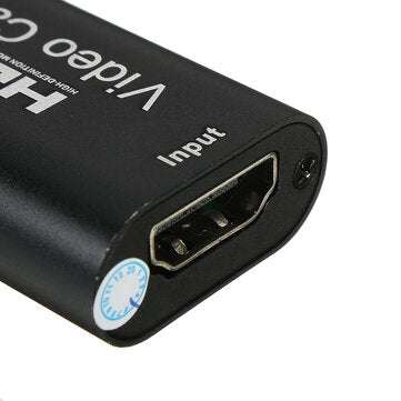 4K 1080P HD Video Capture Card USB2.0 to HDMI Video Capture Box Recorder for Gaming Live for Youtube