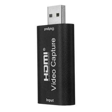 4K 1080P HD Video Capture Card USB2.0 to HDMI Video Capture Box Recorder for Gaming Live for Youtube