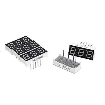5Pcs 2381AS 0.28 inch LED Digital Tube Three-digit Common Cathode Bright Red Light