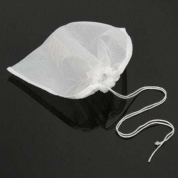 5Pcs 20x15CM Nylon Strainer Filter Bag 160Mesh Filtration for Food Industry