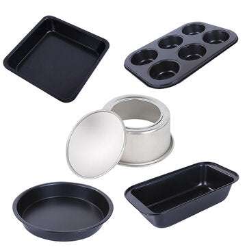 5Pcs Bakeware Molds Cake Pan Pudding Triangle Cakes Mold Muffin Baking Tools Cake Molds