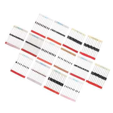 600pcs Fast Switching Schottky Diode Assorted Kit 1N4001 1N4004 1N4007 1N5408 UF4007 FR207 1N5817 1N