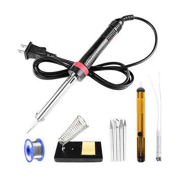 60W Electronic Solder Iron Tools Kit PC PCB Digital Soldering Iron Welding Too... (PLUG: 110VUSPLUG)
