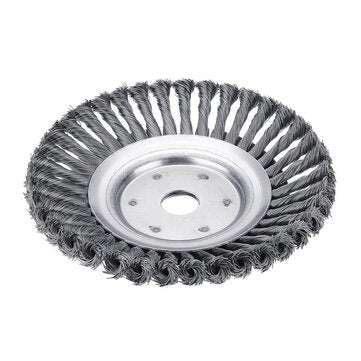 6/8 Inch Steel Wire Trimmer Head Grass Brush Cutter Wheel Grout Weeding Eater Plate... (SIZE: 8INCH)
