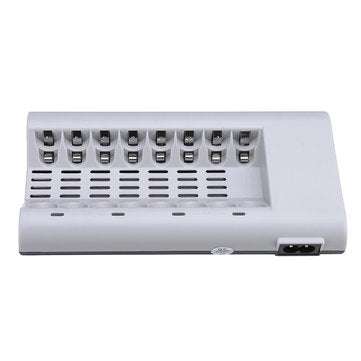 8 Slots Smart Charger for AA AAA Ni-MH Ni-Cd Rechargeable Battery Charger