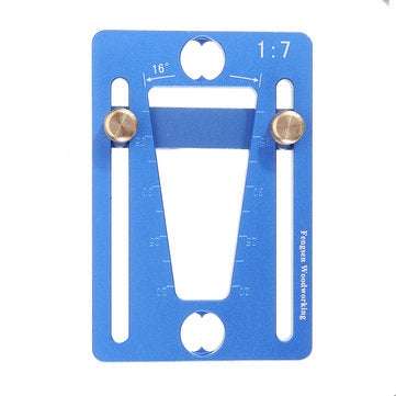 Aluminum Alloy Dovetail Marker Adjustable Woodworking Dovetail Guide Template 1:7 Dovetail Marking G