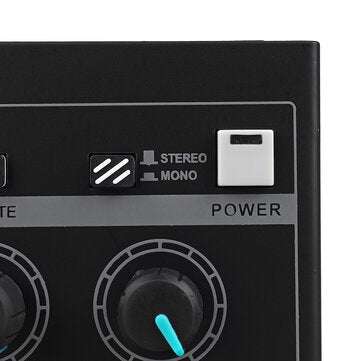 AMP-i4 4-Channel Stereo Headphone Amplifier and DC 12V Power Adapter