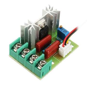 5pcs 2000W Thyristor Governor Motor 220V Regulating Dimming Thermostat Module External Potentiometer