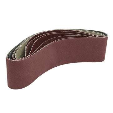 6Pcs 4x36 Inch Sanding Belts Aluminium Oxide 80/120/180/220/320/400 Grits Abrasive Sanding Belts