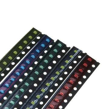 500Pcs 5 Colors 100 Each 0805 LED Diode Assortment SMD LED Diode Kit Green/RED/White/Blue/Yellow
