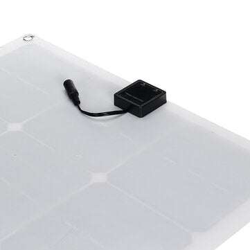 60W 18V Monocrystaline EVA+PET Solar Panel Rear Junction Box with Cables