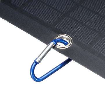 5V Monocrystalline Solar Panel with USB Port for Outdoor Working Backpack Installation