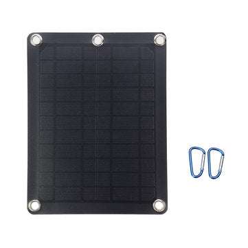 5V Monocrystalline Solar Panel with USB Port for Outdoor Working Backpack Installation