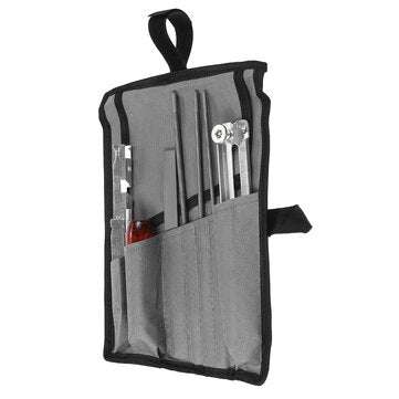 8pcs Chainsaw Sharpening Kit 4.0+4.8+5.5mm Round Files Flat File 15 mm