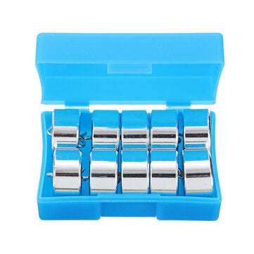 8Pcs Lab Spring Balance Hook Weight Set Force Meter Gauge Dual Scale Spring Dynamometer 1N 2.5N 5N 1