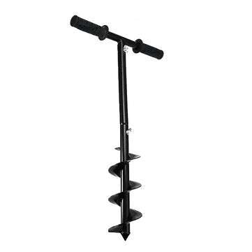 60cm Digger Post Hole Hand Drill Bit Digger Earth Power Auger Spiral Garden