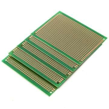 5Pcs PCB DIY Soldering Copper Prototype Printed Circuit Board 70mm x 90mm
