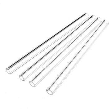 4Pcs Borosilicate Glass Blowing Tube 150mm x 10mm x 2.2mm