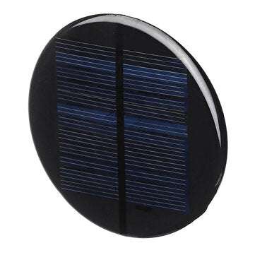80MM 6V 1W Round Style Polycrystalline Solar Panel Epoxy Board