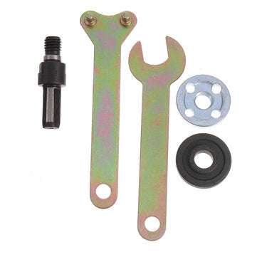 5pcs Flange Nuts Angle Grinder Grinding Accessories with Stainless Steel Wire Brush Wheel