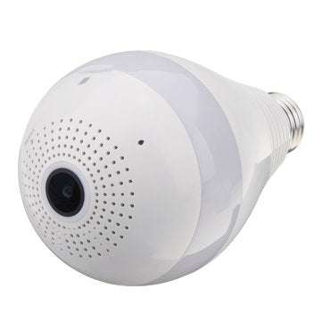 960P HD WIFI Camera Panoramic 360 View Smart Light Bulb Camera Monitoring
