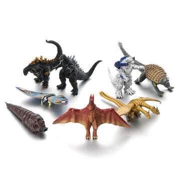 8pcs Anime Monster Movie Dinosaur Set Action Figure Toy Kids Children Gift Decor