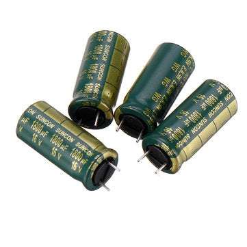 50Pcs 16V 1800UF 16 x 20MM High Frequency Low ESR Radial Electrolytic Capacitor