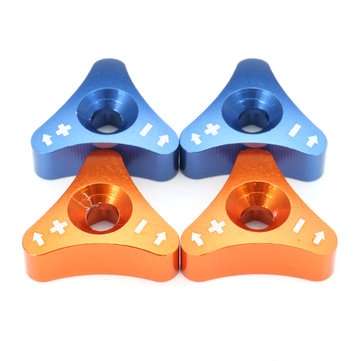 48mm CNC Front Fork Knob Cover Adjuster For KTM 125 250 350 450 525 530 SX SX-F EXC XC-W