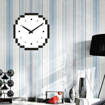 American Modern Minimalist Geometric Fashion Wall Clock Creative Home Decoration Silent Clock