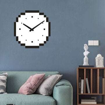 American Modern Minimalist Geometric Fashion Wall Clock Creative Home Decoration Silent Clock