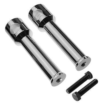 6 Inch Motorcycle Chrome Billet Handlebar Riser Set for Harley