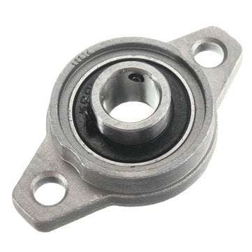 4pcs KFL001 Zinc Alloy Pillow Block Flange Ball Bearing 12mm Bore Diameter KFL Bearing