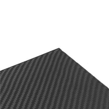 420x250x0.4mm Carbon Fiber Plate Black 3K Twill Matte Panel Sheet Board