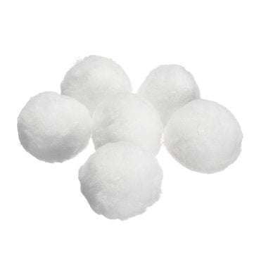 700g 45-50mm Filter Sand White Pool Filter Balls Sand Alternative Pool Clean