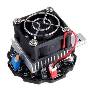 65W USB DC Electronic Load Resistor Discharge Battery Tester Discharge Capacity Meter Adjustable 5V
