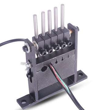 5 Size Holes Black Manual Cable Wire Stripper Machine for 1-30mm Diameter Wires